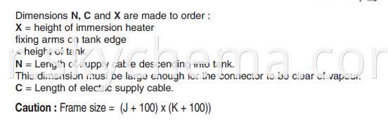 FLUORATED IMMERSION HEATERS 2